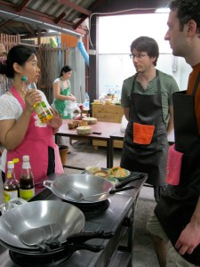 Palm teaches David and Alex Palm teaches David and Alex