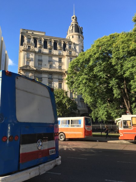 A shot from Plaza del Congresso